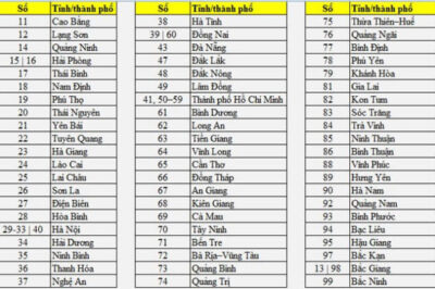 Đã có danh sách biển số xe các tỉnh thành mới sau sáp nhập khiến ai cũng tò mò