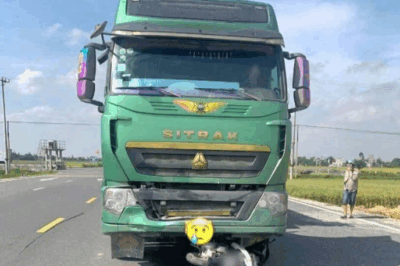 Ninh Bình nơi lạnh nhất lúc này; 2 người không qua khỏi sau vụ va chạm với xe tải, nhìn hiện trường mà amanh